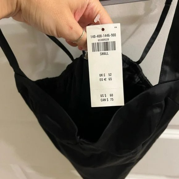 Abercrombie & Fitch Satin Body Suit NWT - Picture 3 of 4